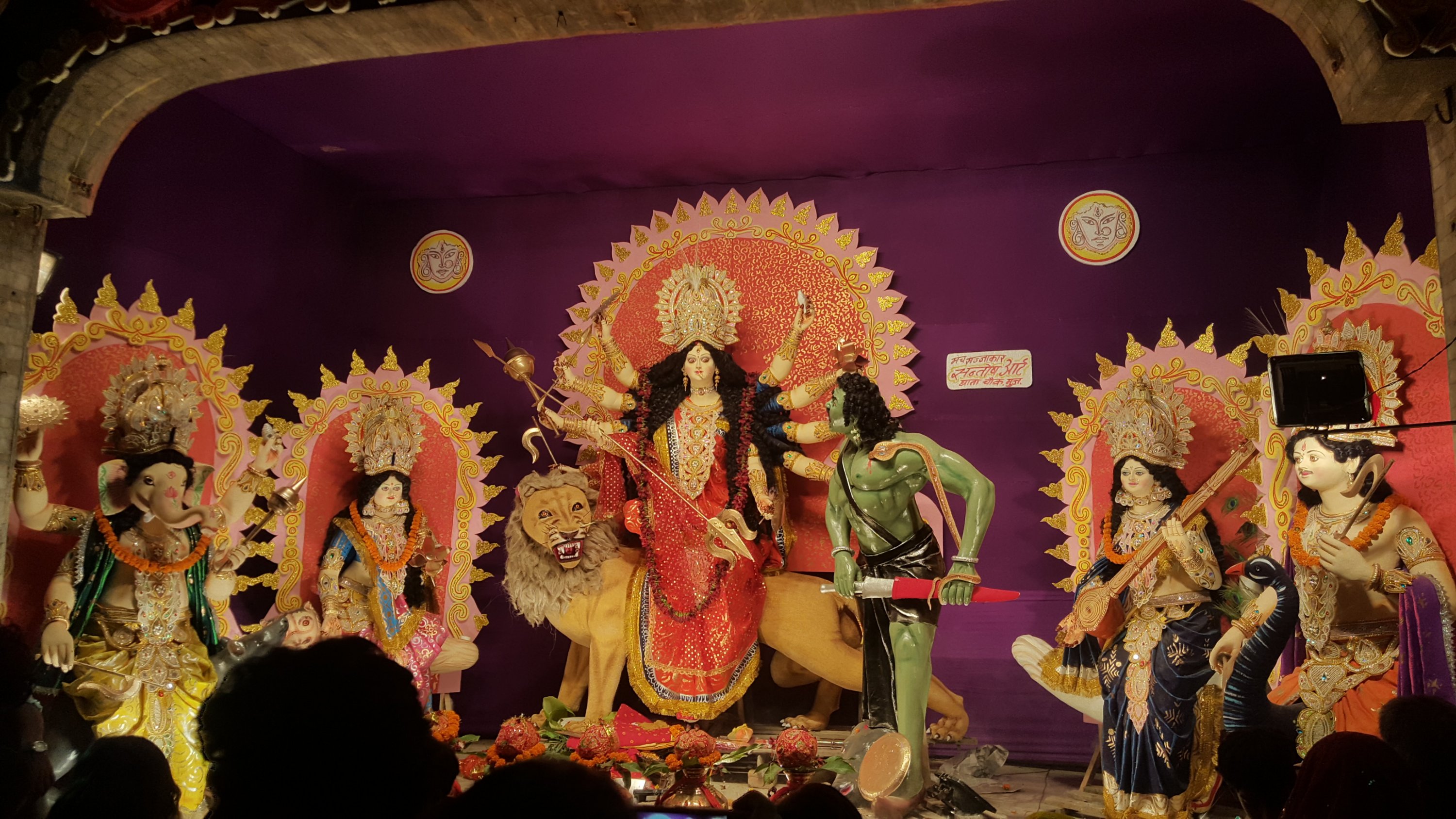 Chhata Chowk – Durga Puja 2017 Pictures across Muzaffarpur