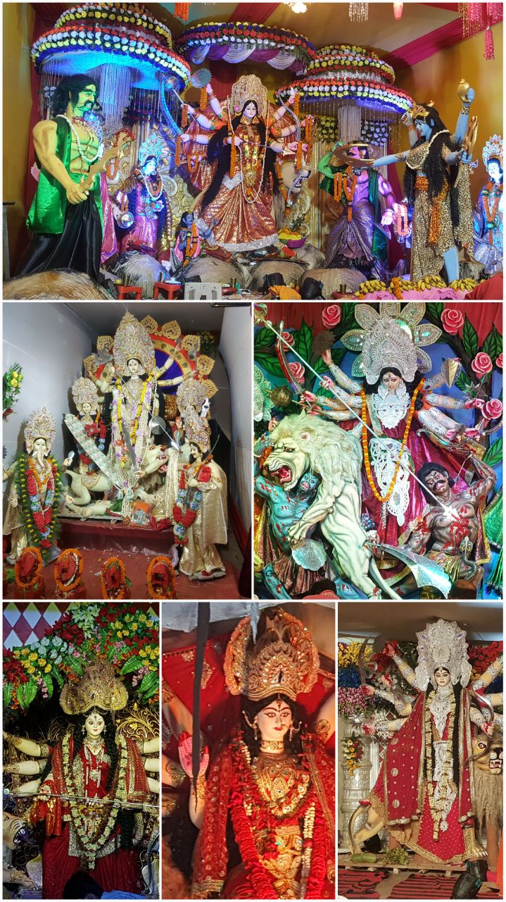 Durga Puja at Muzaffarpur Video