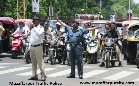 muzaffarpur traffic police