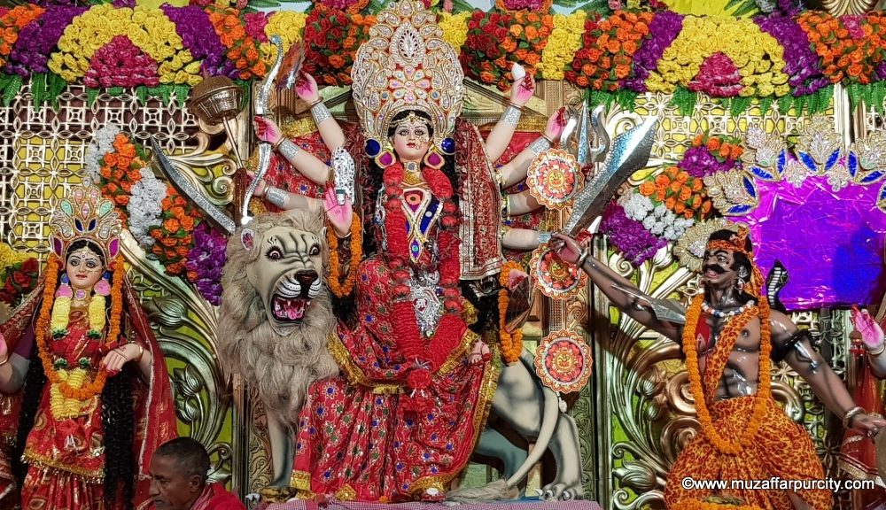 Muzaffarpur Club Durga Puja Pictures 2018