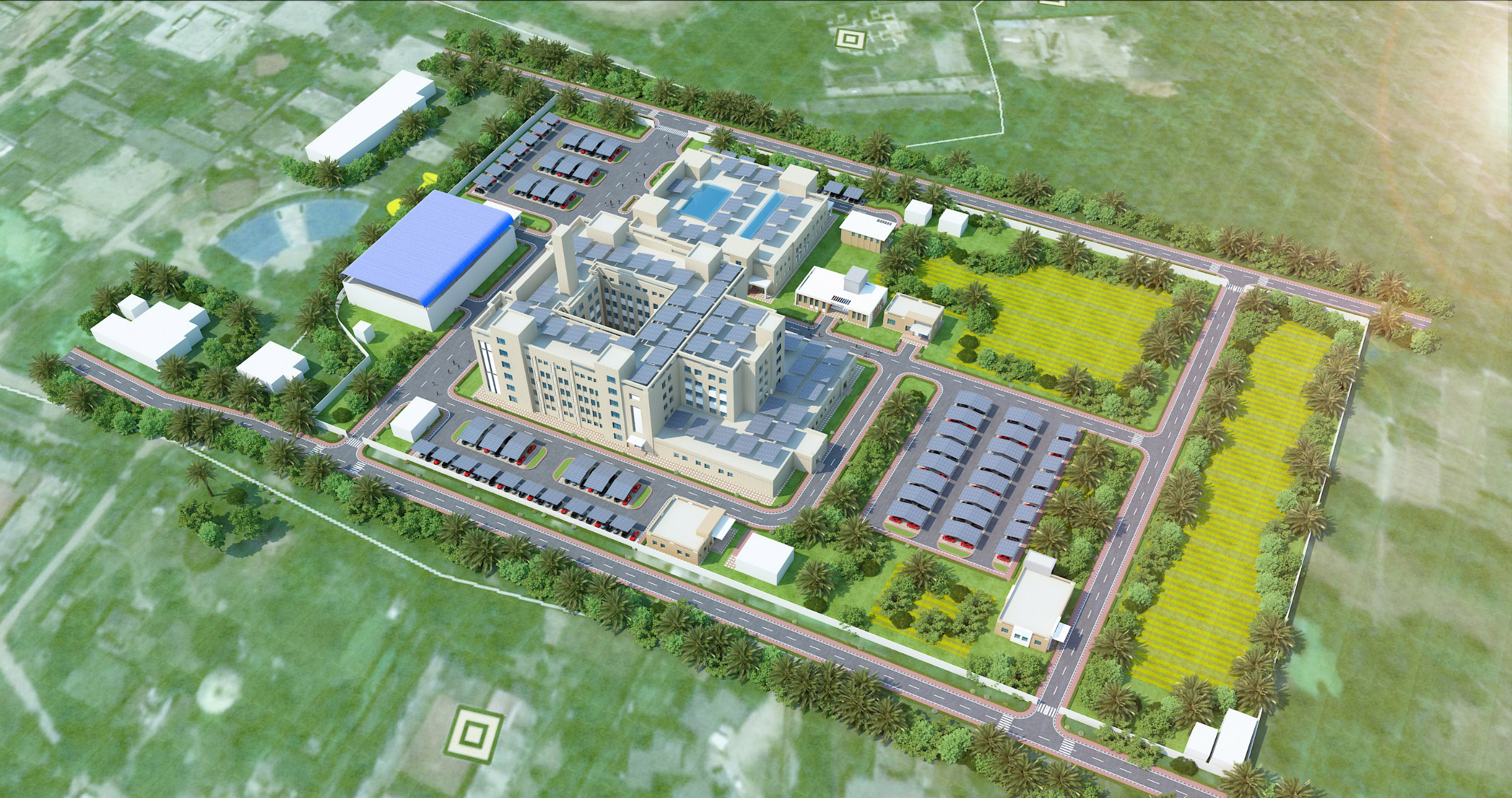 HOMI BHABHA CANCER HOSPITAL AND RESEARCH CENTRE TOP VIEW