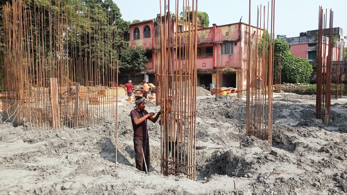 Here are construction update on ICCC Building from Muzaffarpur Smart City 4