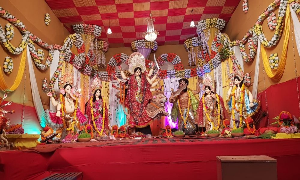 Durga Puja 2021 Kalambagh chowk