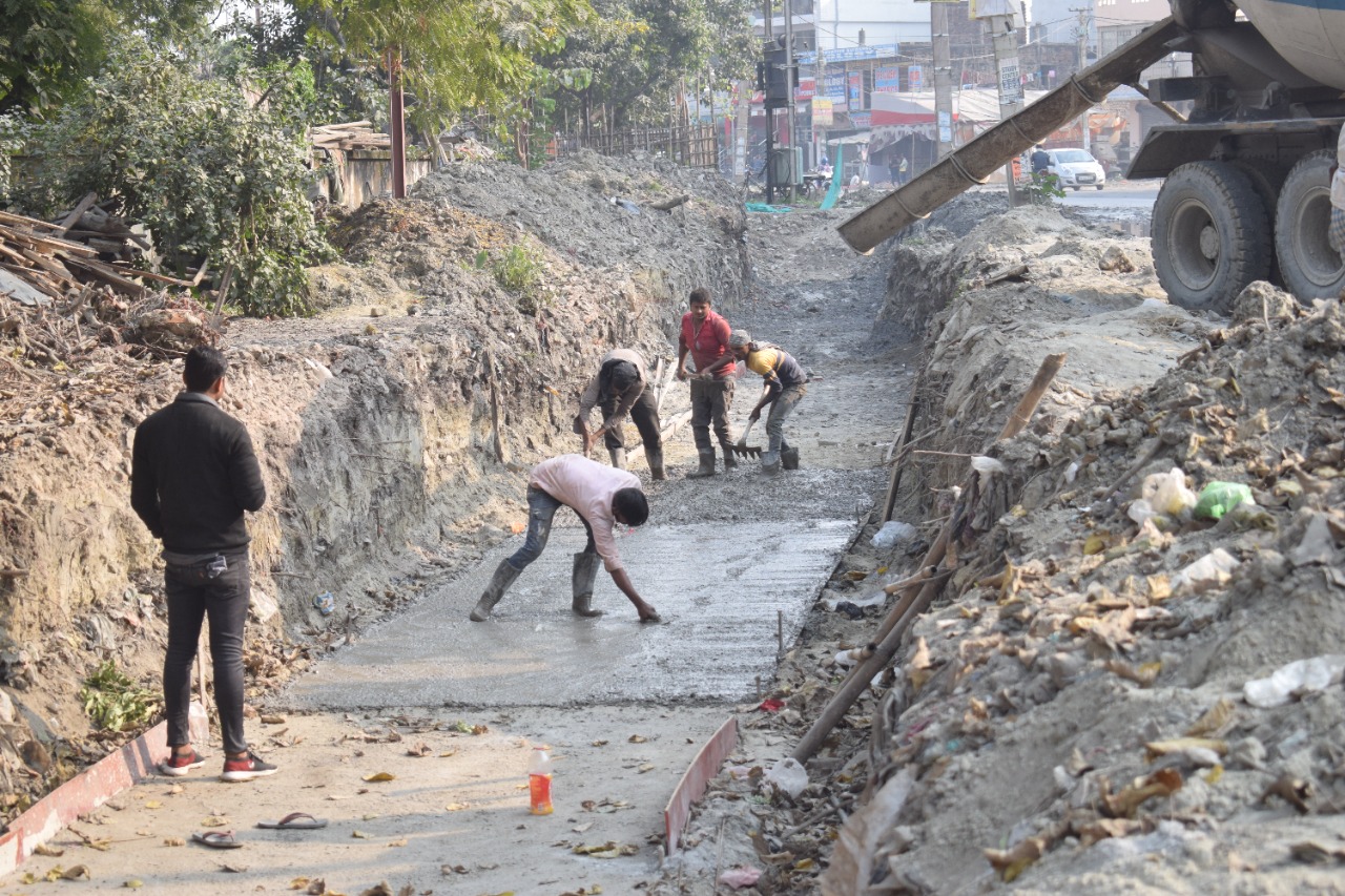 Spinal Road Muzaffarpur Drainage System
