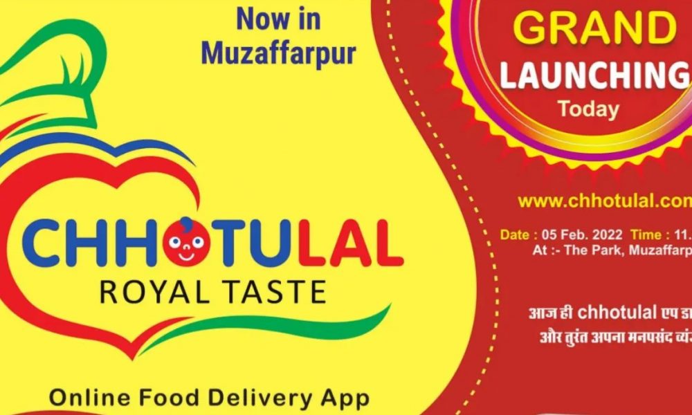 Muzaffarpur Based Food Delivery App chhotulal – Order Food now