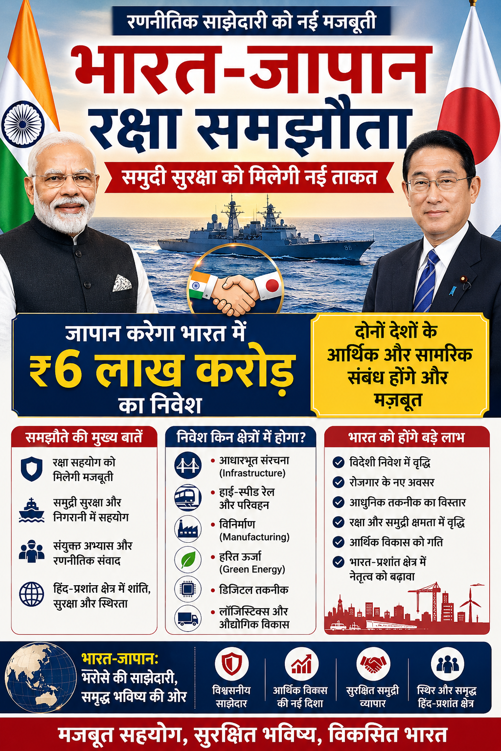 भारत-जापान रक्षा समझौता
